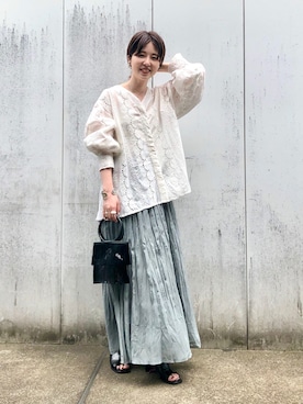 mocaさん（レディース・160cm）の夏コーディネート