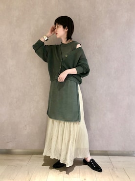 「KBF+」｜「アイテム（その他シューズ）」を使った、mocaさん（レディース・160cm）の夏コーディネート