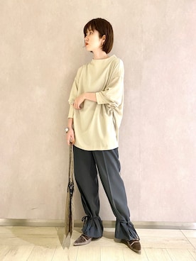 mocaさん（レディース・160cm）の秋コーディネート