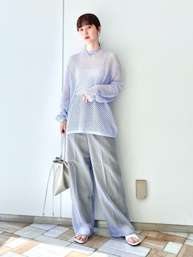 「kbf_ootd」｜mocaさん（レディース・160cm）の春コーディネート