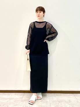 「kbf_ootd」｜mocaさん（レディース・160cm）の春コーディネート
