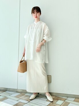 「kbf_ootd」｜mocaさん（レディース・160cm）の春コーディネート