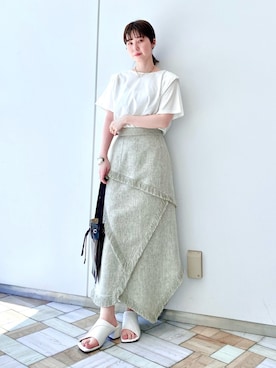 「kbf_ootd」｜mocaさん（レディース・160cm）の春コーディネート