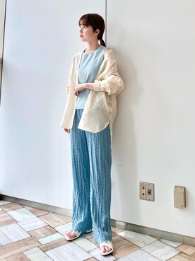 「kbf_ootd」｜mocaさん（レディース・160cm）の春コーディネート