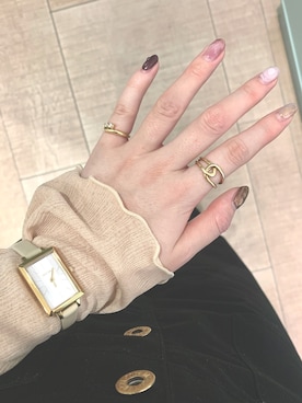 「ジュエリー」｜sayacoさん（レディース・158cm）の春コーディネート