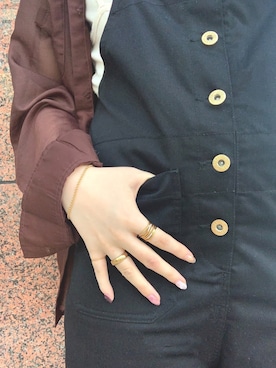 「ジュエリー」｜sayacoさん（レディース・158cm）の春コーディネート