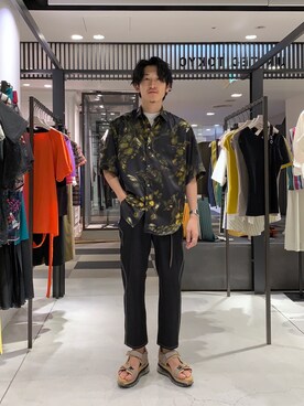 shuhei adachiさん（メンズ・173cm）の夏コーディネート