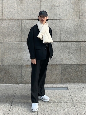 shuhei adachiさん（メンズ・173cm）の冬コーディネート