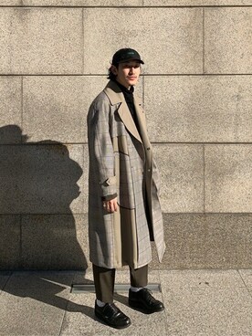 「＃テーラードジャケット」｜shuhei adachiさん（メンズ・173cm）の冬コーディネート