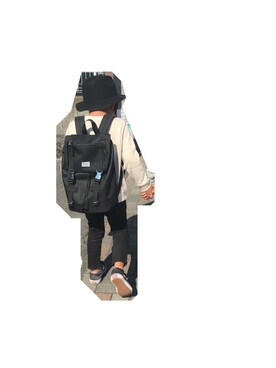 「ARCH & LINE（アーチアンドライン）のアイテム（バッグ）」を使った、ち ゆ  うさん（キッズ・120cm）の冬コーディネート