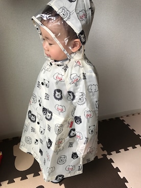 「Moujonjon（ムージョンジョン）のアイテム（その他）」を使った、shuさん（キッズ・80cm）の夏コーディネート