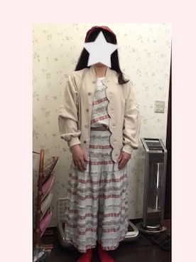「ライブ」｜「アイテム（ブルゾン）」を使った、ちいみんさん（レディース・158cm）の春コーディネート
