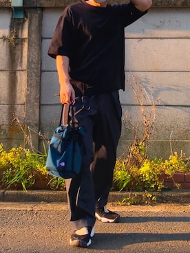 「EEL（イール）のアイテム」を使った、やまさんさん（メンズ・165cm）の夏コーディネート