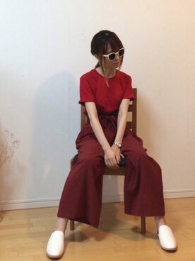 mikaさん（レディース・155cm）の夏コーディネート