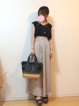 mikaさん(レディース・155cm)の夏コーディネート