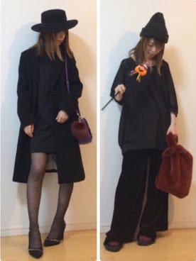 「wearhalloween2017」｜「アイテム（福袋/福箱）」を使った、mikaさん（レディース・155cm）の秋コーディネート