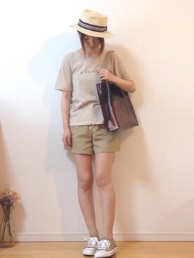 mikaさん（レディース・155cm）の夏コーディネート