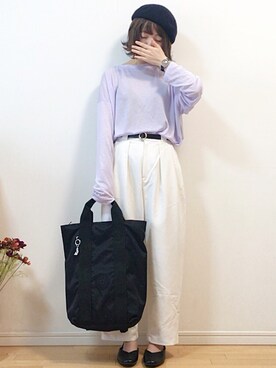 「MKT」｜mikaさん（レディース・155cm）の冬コーディネート
