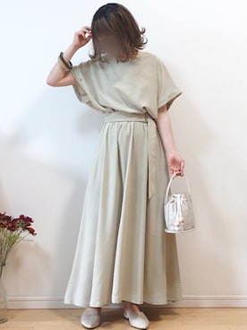 mikaさん（レディース・155cm）の夏コーディネート