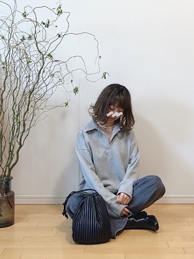 mikaさん(レディース・155cm)の冬コーディネート