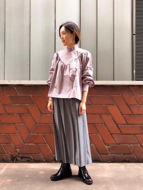 伊藤 オデット エ オディール スタッフ オデット エ オディール 札幌店 Odette E Odileのブーツを使ったコーディネート Wear