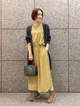 「スノーシューズ」｜伊藤　オデット エ オディール スタッフさん（レディース・164cm）の秋コーディネート