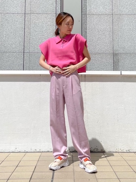 伊藤　オデット エ オディール スタッフさん（レディース・164cm）の春コーディネート