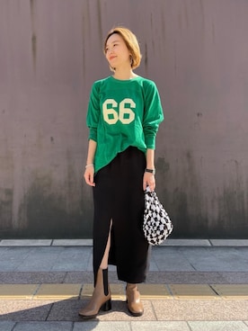 伊藤 オデット エ オディール スタッフさん(レディース・164cm)の秋コーディネート