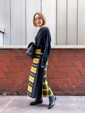 伊藤 オデット エ オディール スタッフさん(レディース・164cm)の秋コーディネート