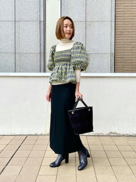 伊藤　オデット エ オディール スタッフさんのコーディネート