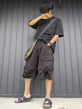 月さん（メンズ・177cm）の夏コーディネート