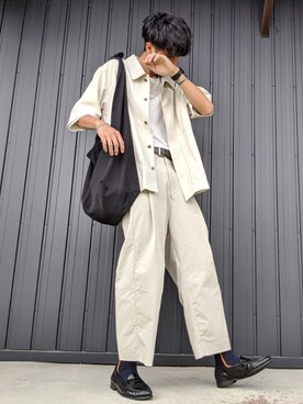 月さん（メンズ・177cm）の夏コーディネート