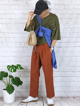 月さん（メンズ・177cm）の夏コーディネート