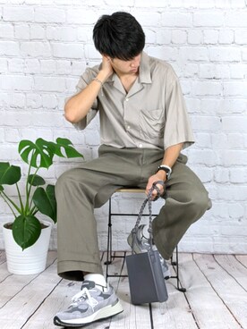 月さん（メンズ・177cm）の夏コーディネート