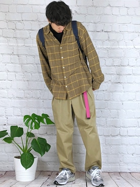 月さん（メンズ・177cm）の秋コーディネート