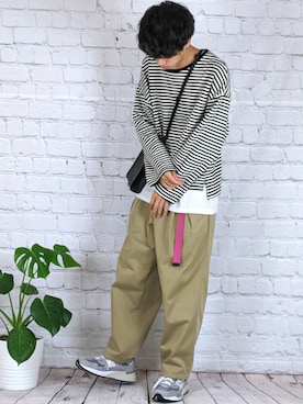 月さん（メンズ・177cm）の秋コーディネート