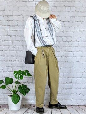 月さん（メンズ・177cm）の秋コーディネート