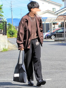 月さん（メンズ・177cm）の秋コーディネート