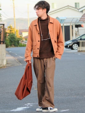 月さん(メンズ・177cm)の秋コーディネート