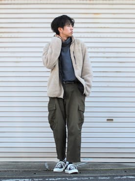 月さん（メンズ・177cm）の秋コーディネート