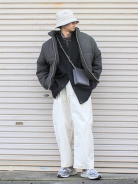 「URBAN RESEARCH（アーバンリサーチ）のアイテム（ダウンジャケット/コート）」を使った、月さん（メンズ・177cm）の冬コーディネート