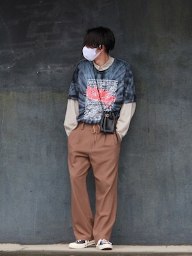 月さん（メンズ・177cm）の夏コーディネート