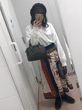 umiさん（レディース・150cm）の春コーディネート