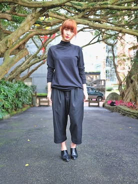 「SELECT.（セレクト）のアイテム」を使った、InoriKurozawaさん（レディース・156cm）の秋コーディネート