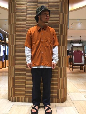 「アウトドアミックス」｜Kato Taroさん（メンズ・164cm）の春コーディネート