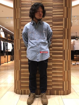 「ボヘミアンズ」｜「アイテム（シャツ/ブラウス）」を使った、Kato Taroさん（メンズ・164cm）の夏コーディネート