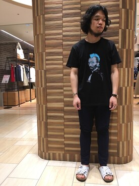 「ボヘミアンズ」｜「アイテム（Tシャツ/カットソー）」を使った、Kato Taroさん（メンズ・164cm）の夏コーディネート