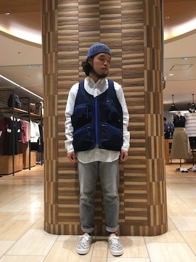 Kato Taroさん（メンズ・164cm）の夏コーディネート