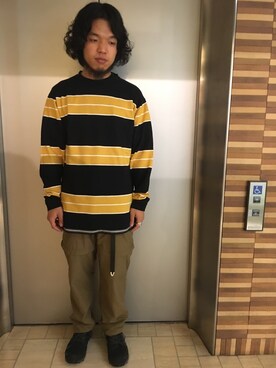 Kato Taroさん(メンズ・164cm)の夏コーディネート