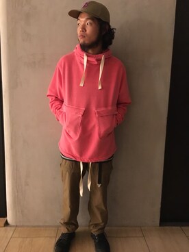 Kato Taroさん（メンズ・164cm）の夏コーディネート